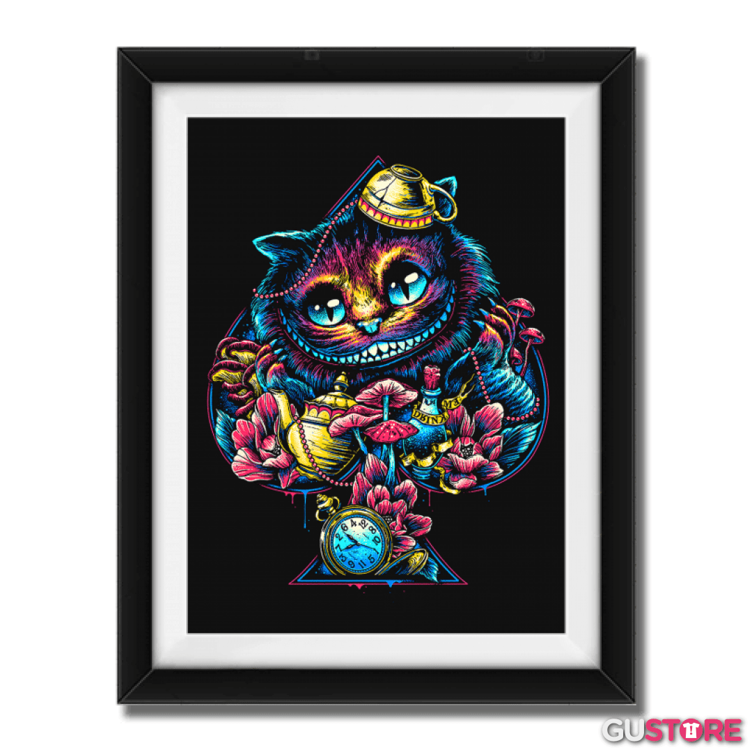 Cuadro decorativo Gato de alicia