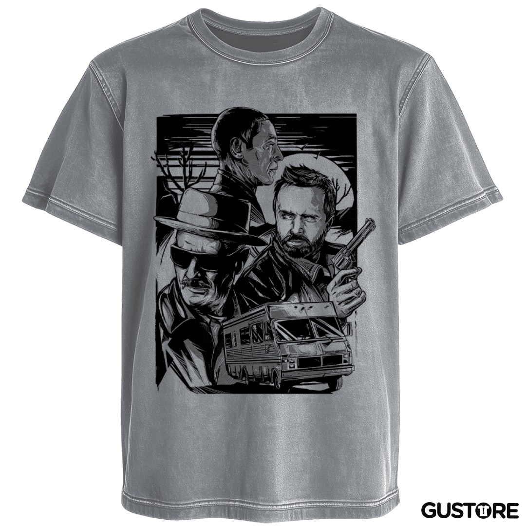 Polera desgastada Breaking baaad