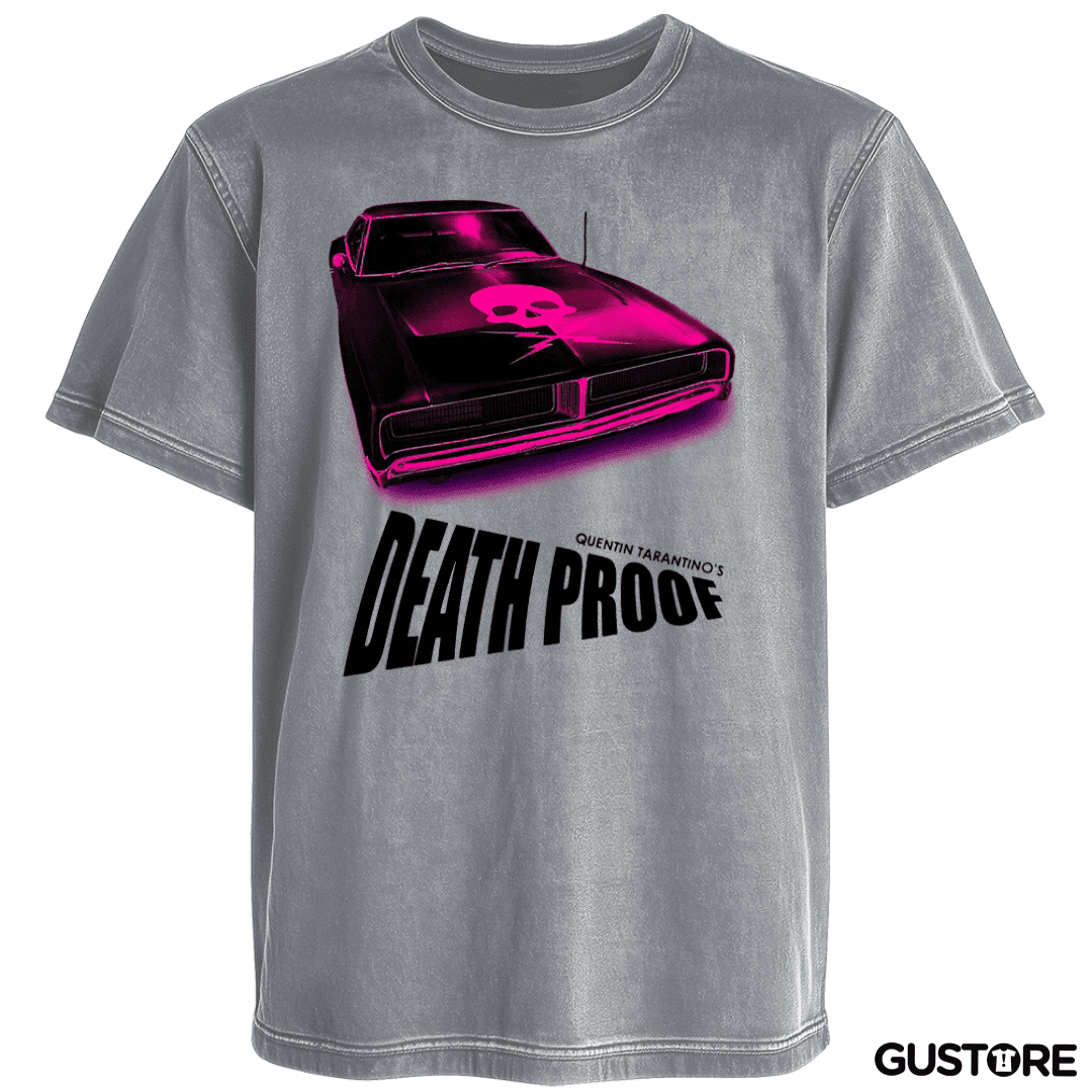 Polera desgastada Death proof charger