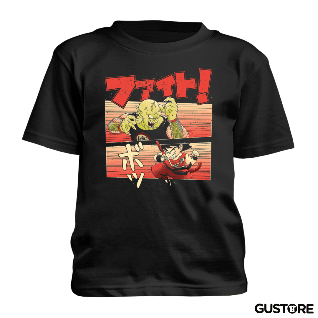 Polera de niño Goku vs Piccolo
