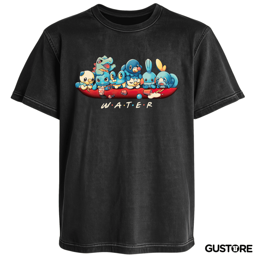 Polera desgastada Tipos Agua