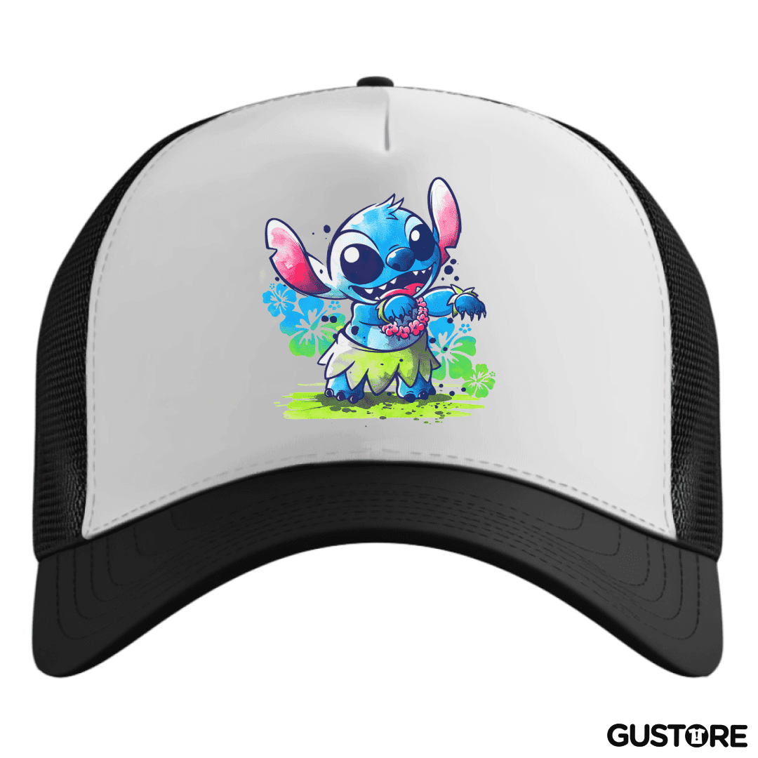 Gorro Stitch hawaiano
