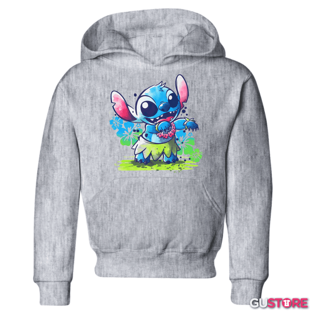 Poleron de niño Stitch hawaiano