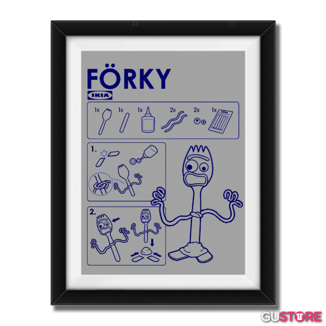 Cuadro decorativo Forky tutorial