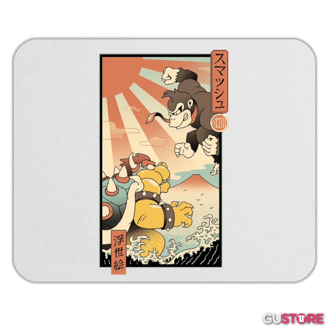Mousepad Kong vs Bowzilla