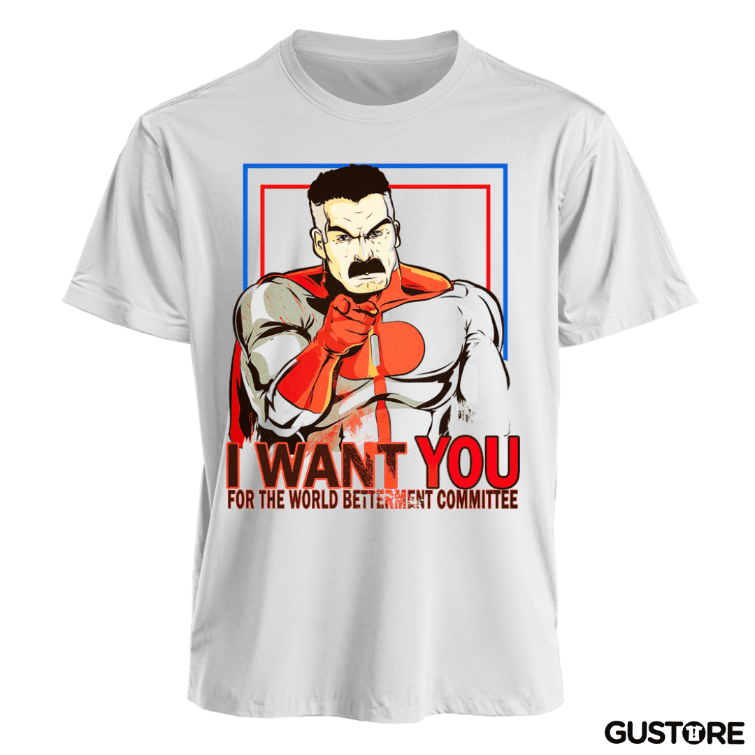 Polera i want you omniman