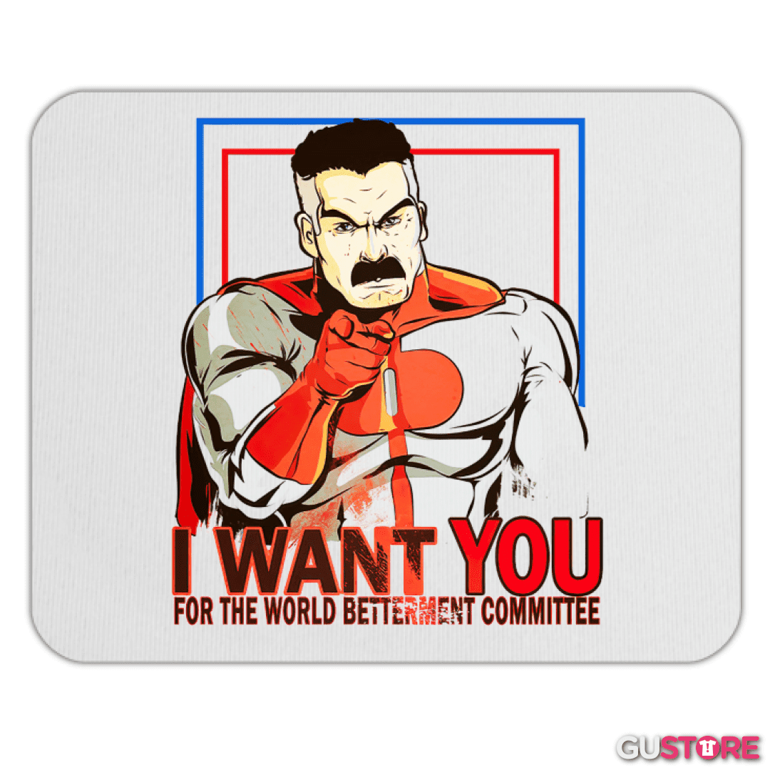 Mousepad i want you omniman