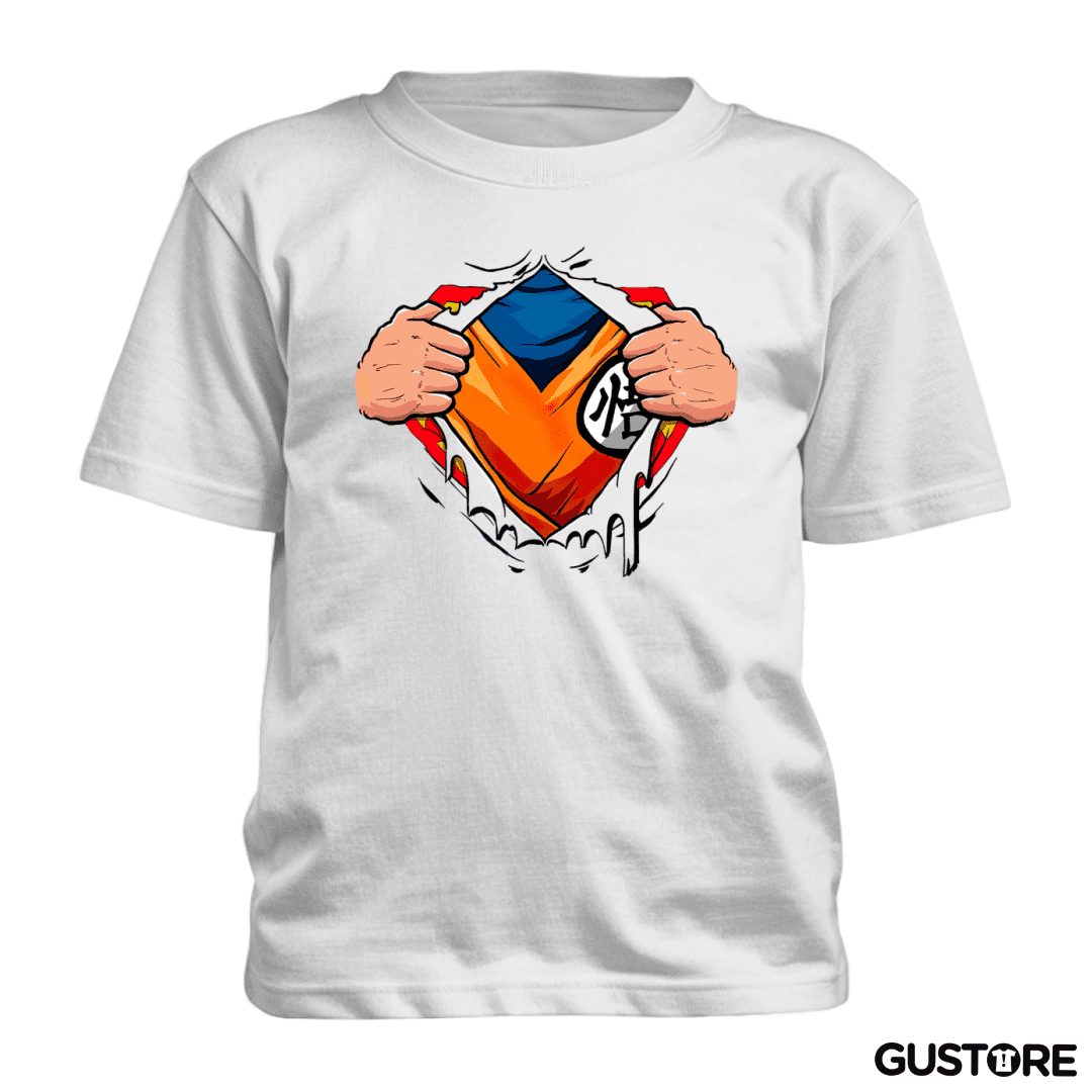 Polera de niño Goku torso