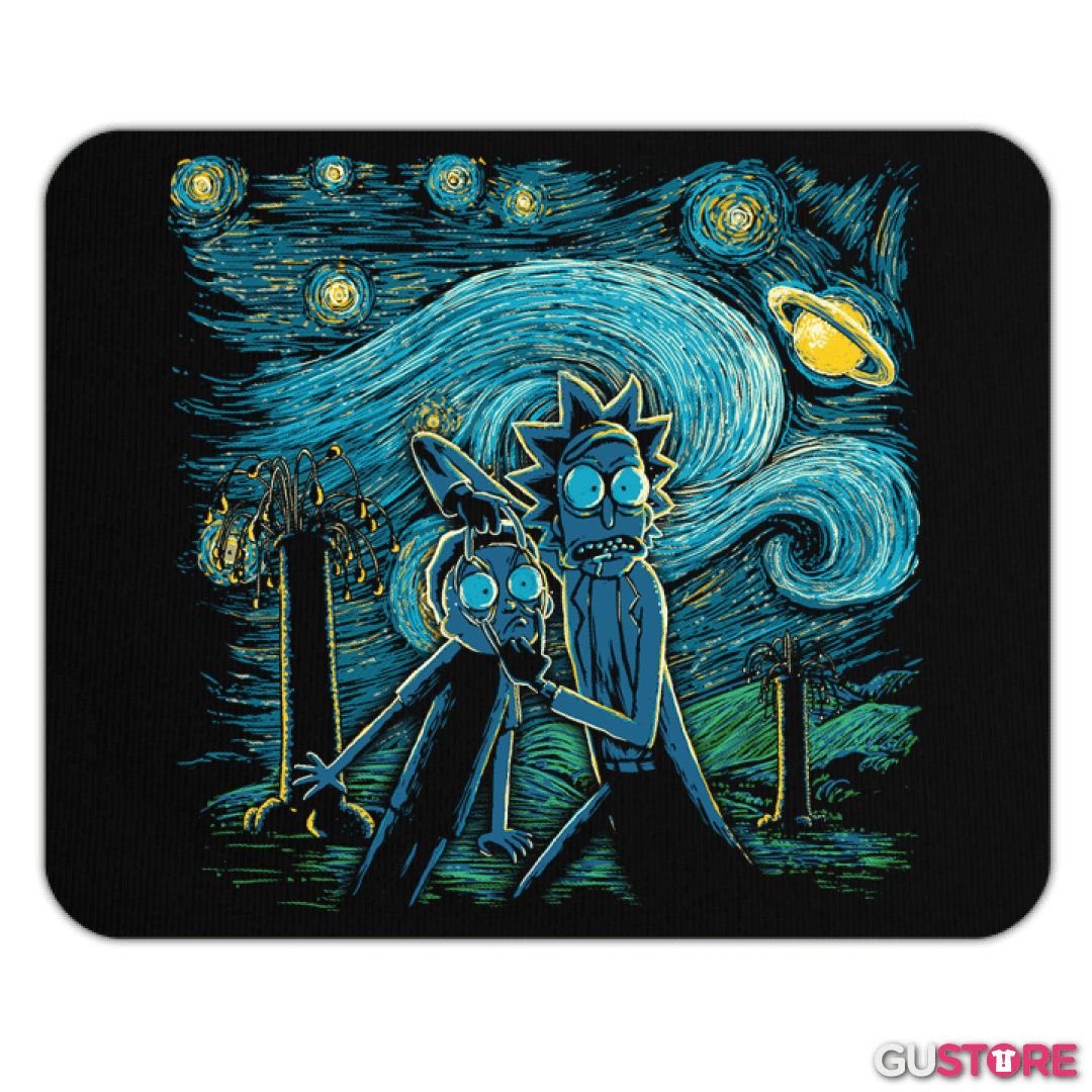 Mousepad Rick and morty estrellado