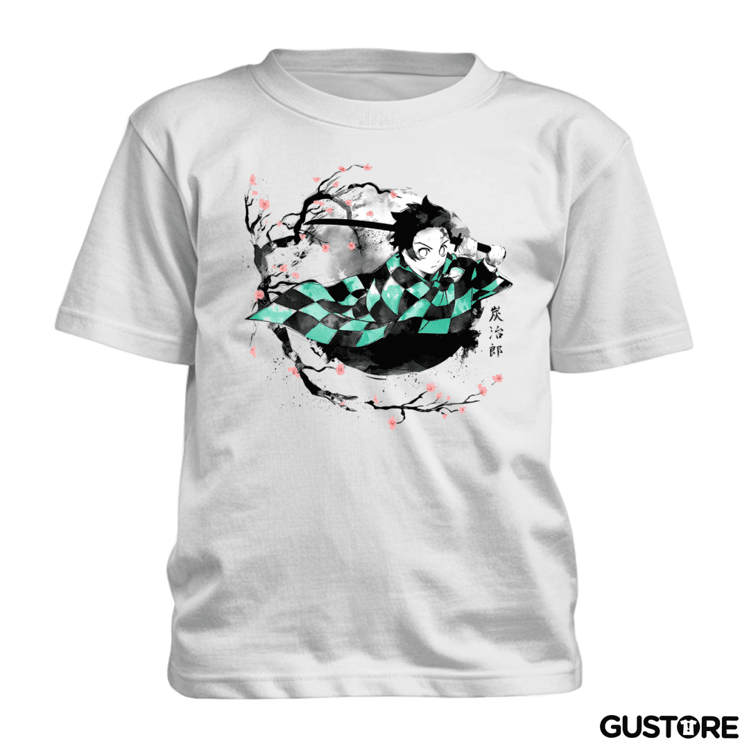 Polera de niño Tanjiro