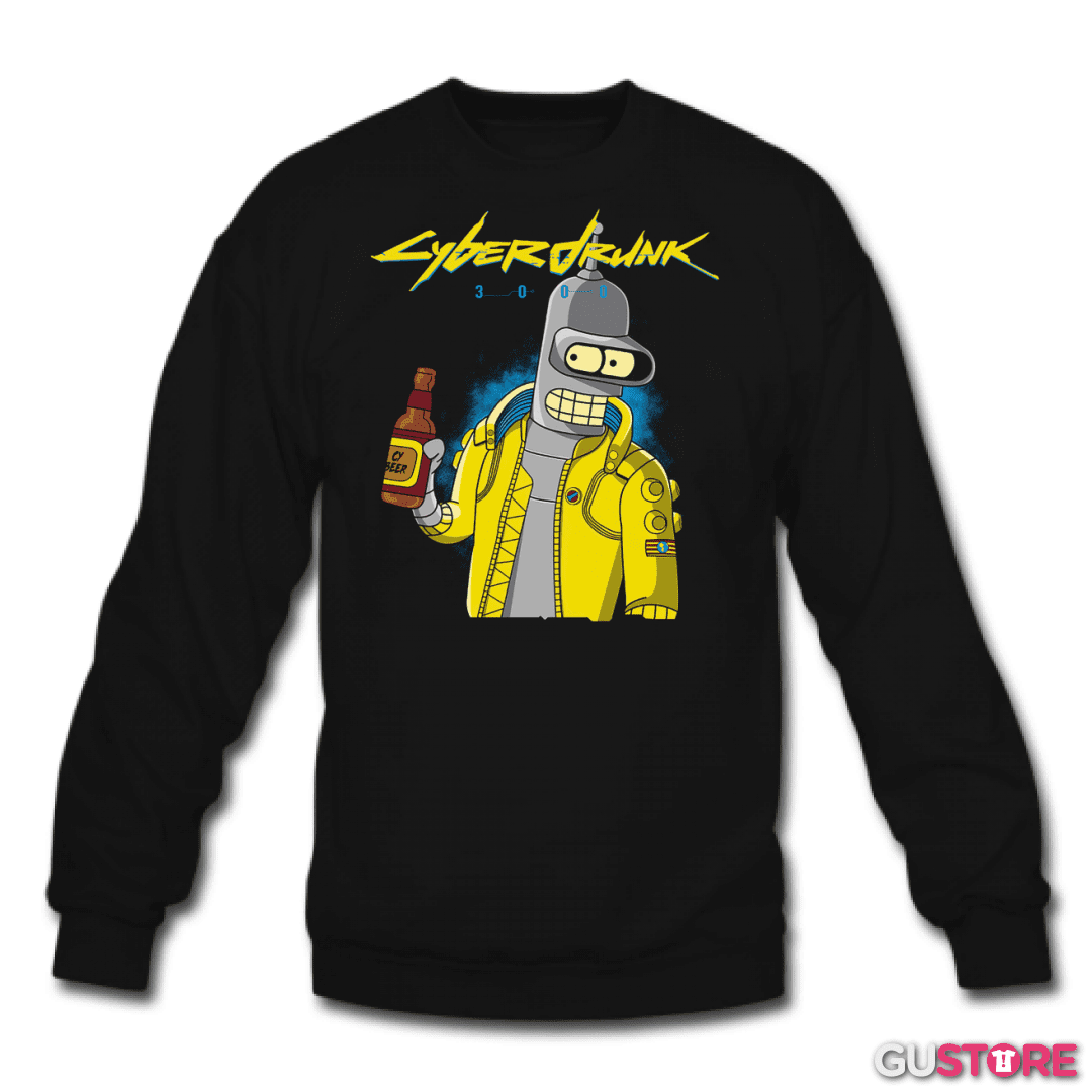 Poleron polo Cyberdrunk 3000