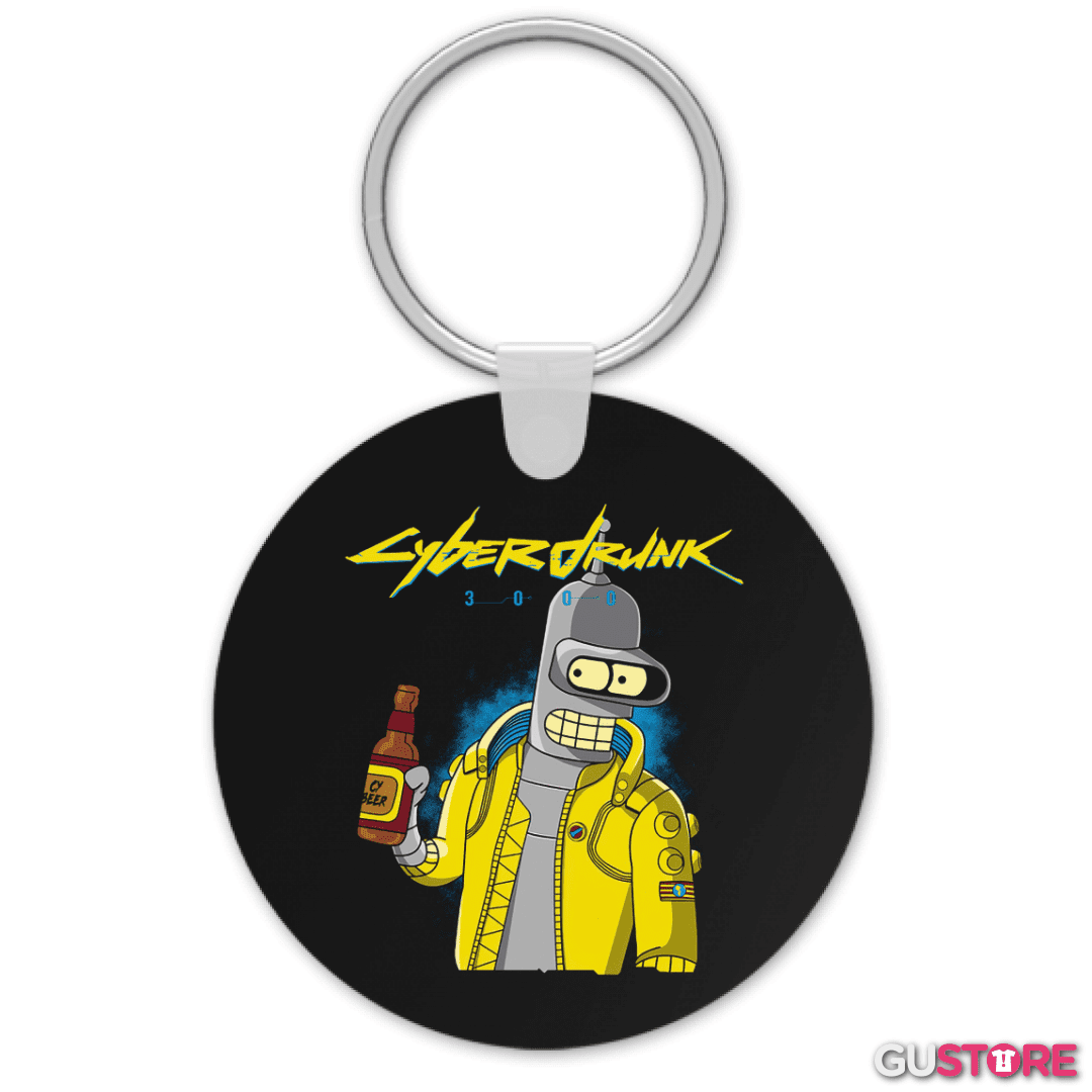 Llavero Cyberdrunk 3000
