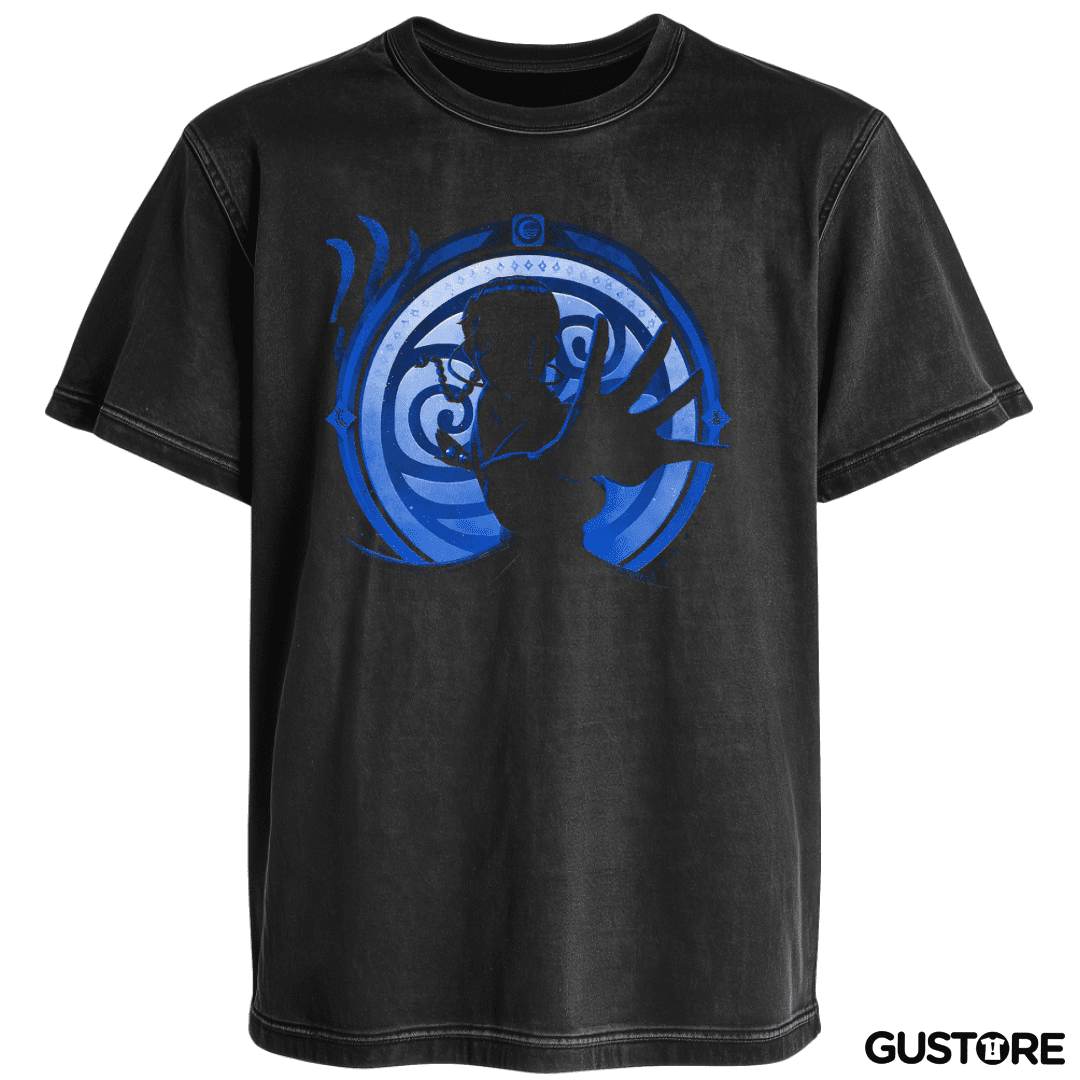 Polera desgastada Maestro agua