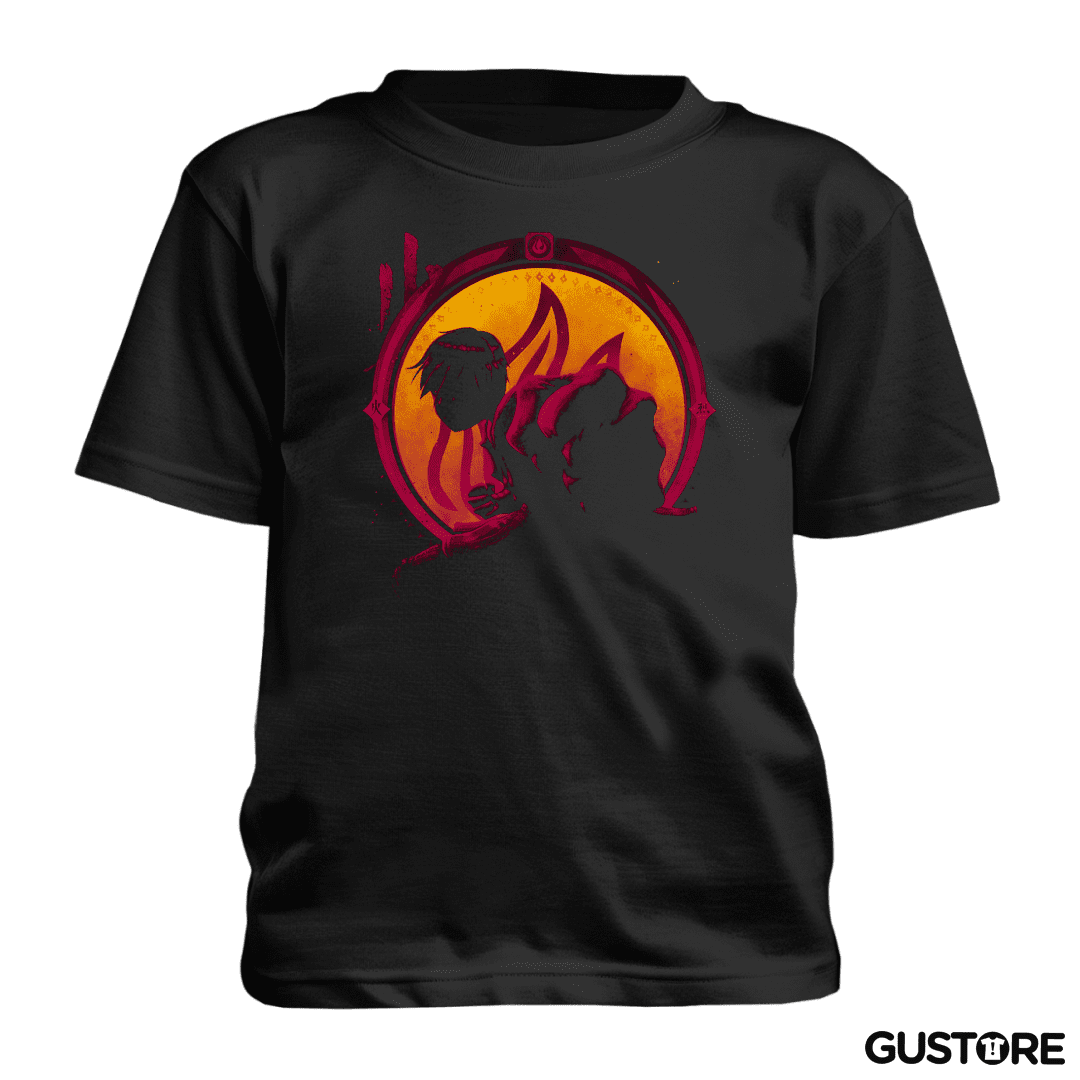 Polera de niño Maestro fuego
