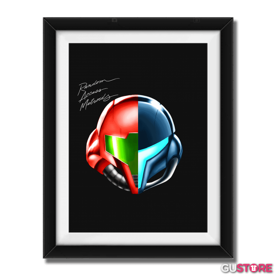 Cuadro decorativo random access metroid