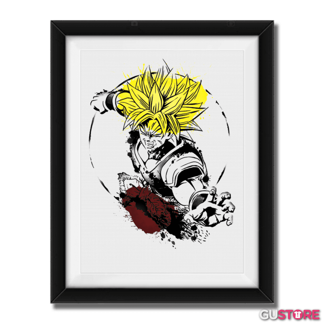 Cuadro decorativo Broly lengendario