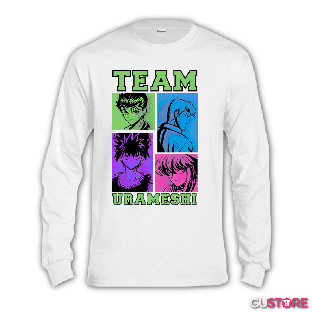 Polera manga larga Team urameshi