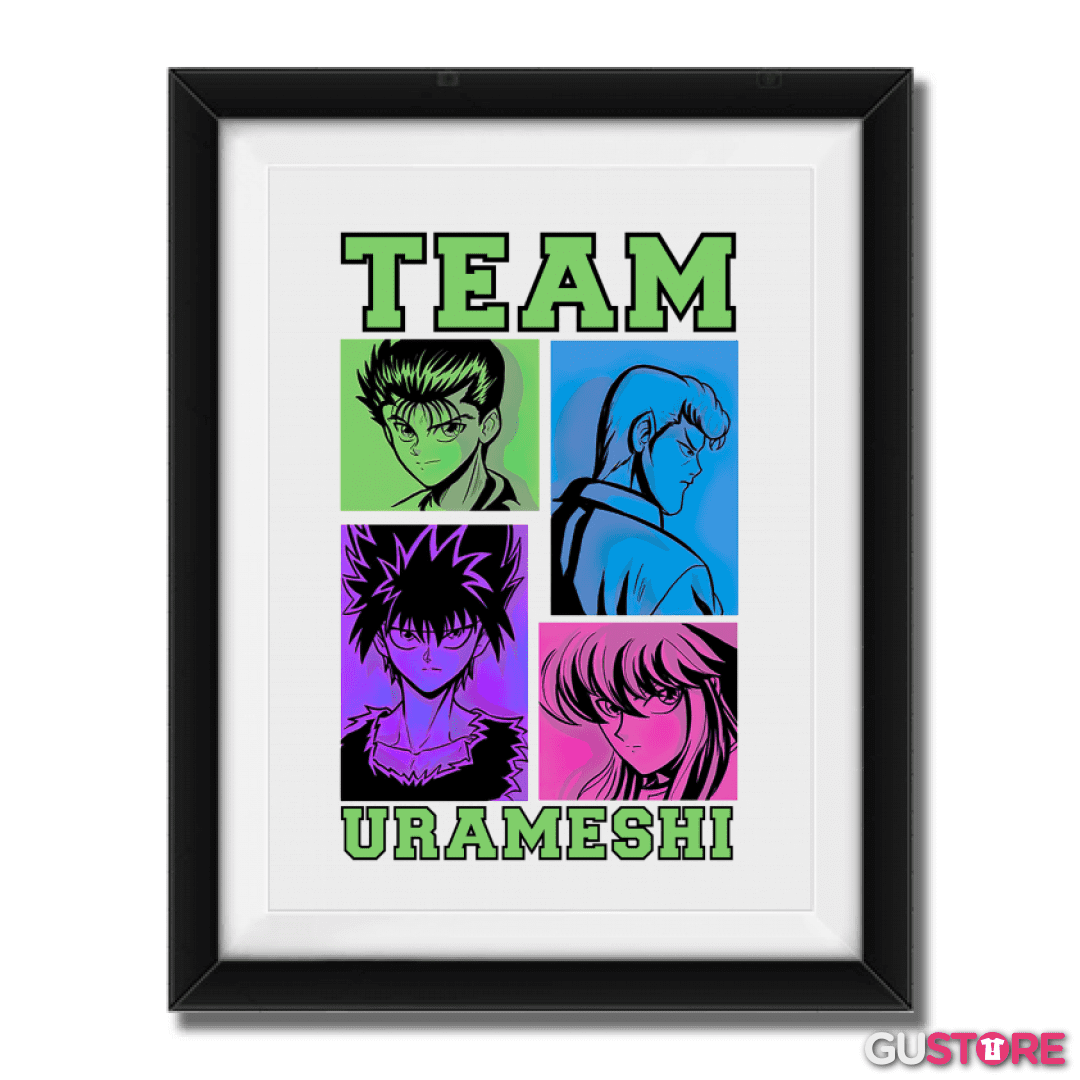 Cuadro decorativo Team urameshi