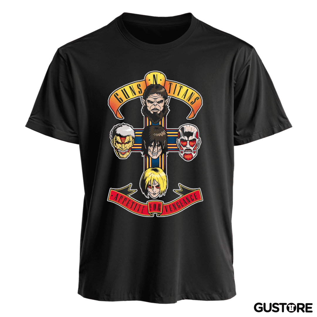 Polera Guns n titans