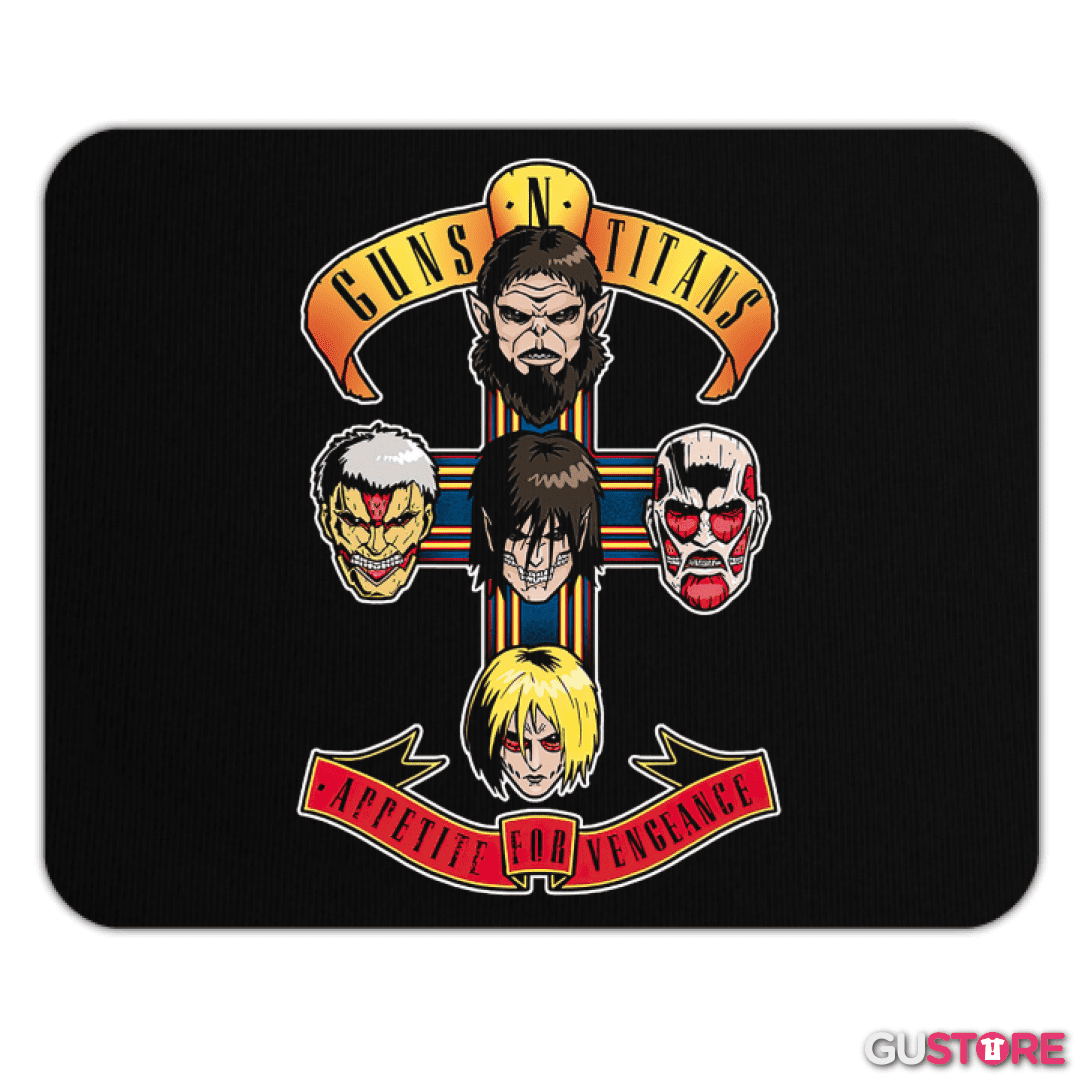 Mousepad Guns n titans