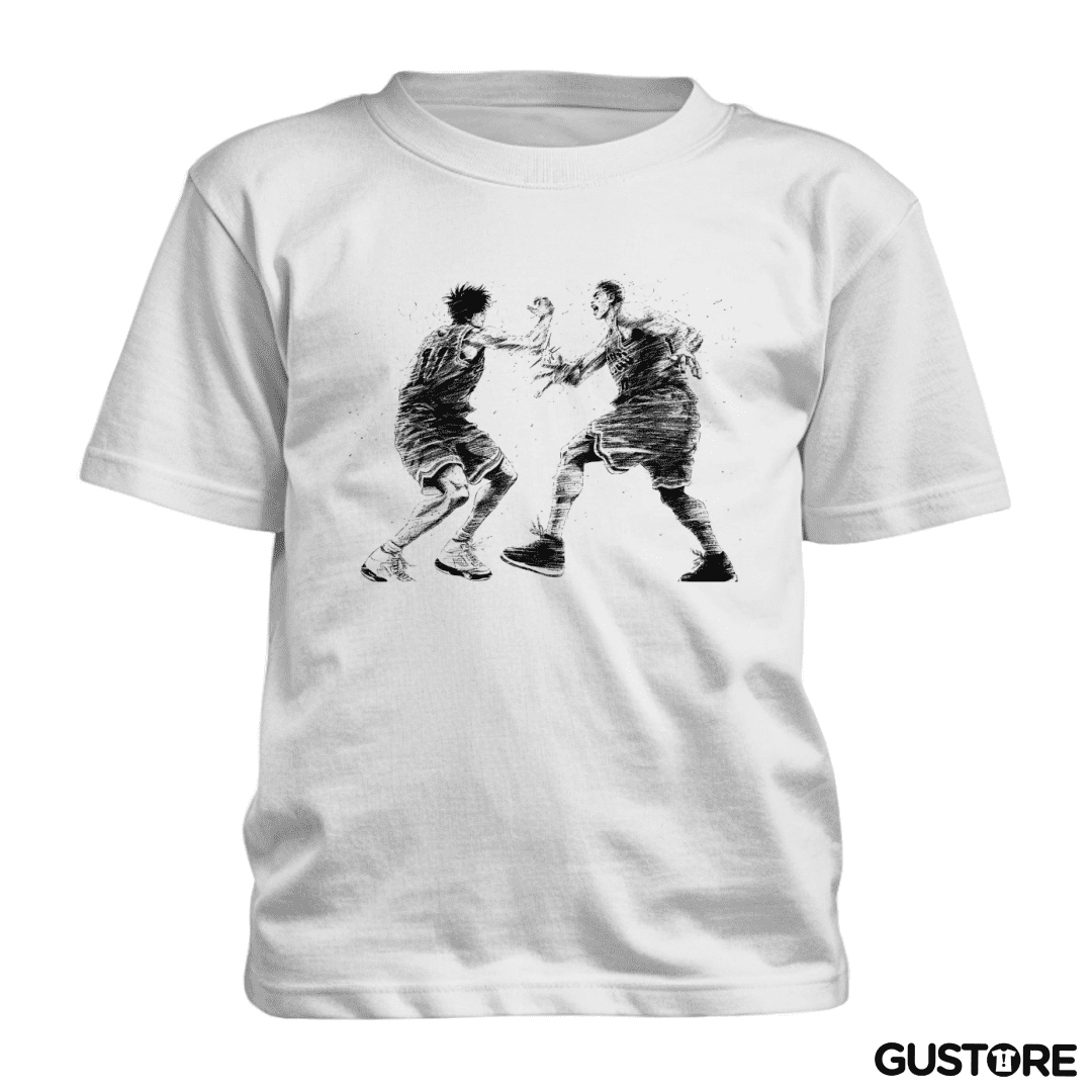 Polera de niño Rukawa y Hanamichi son amigos