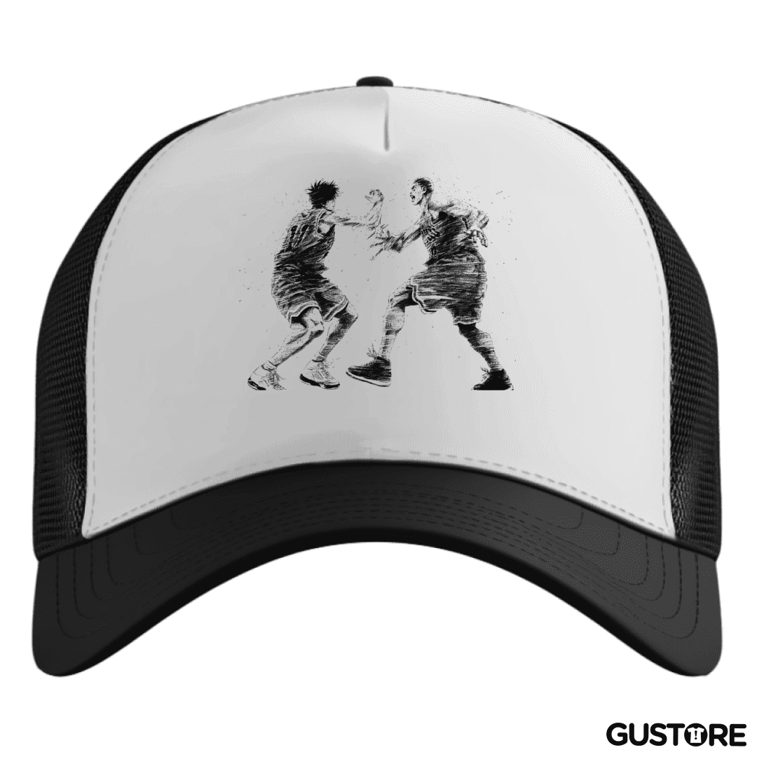 Gorro Rukawa y Hanamichi son amigos