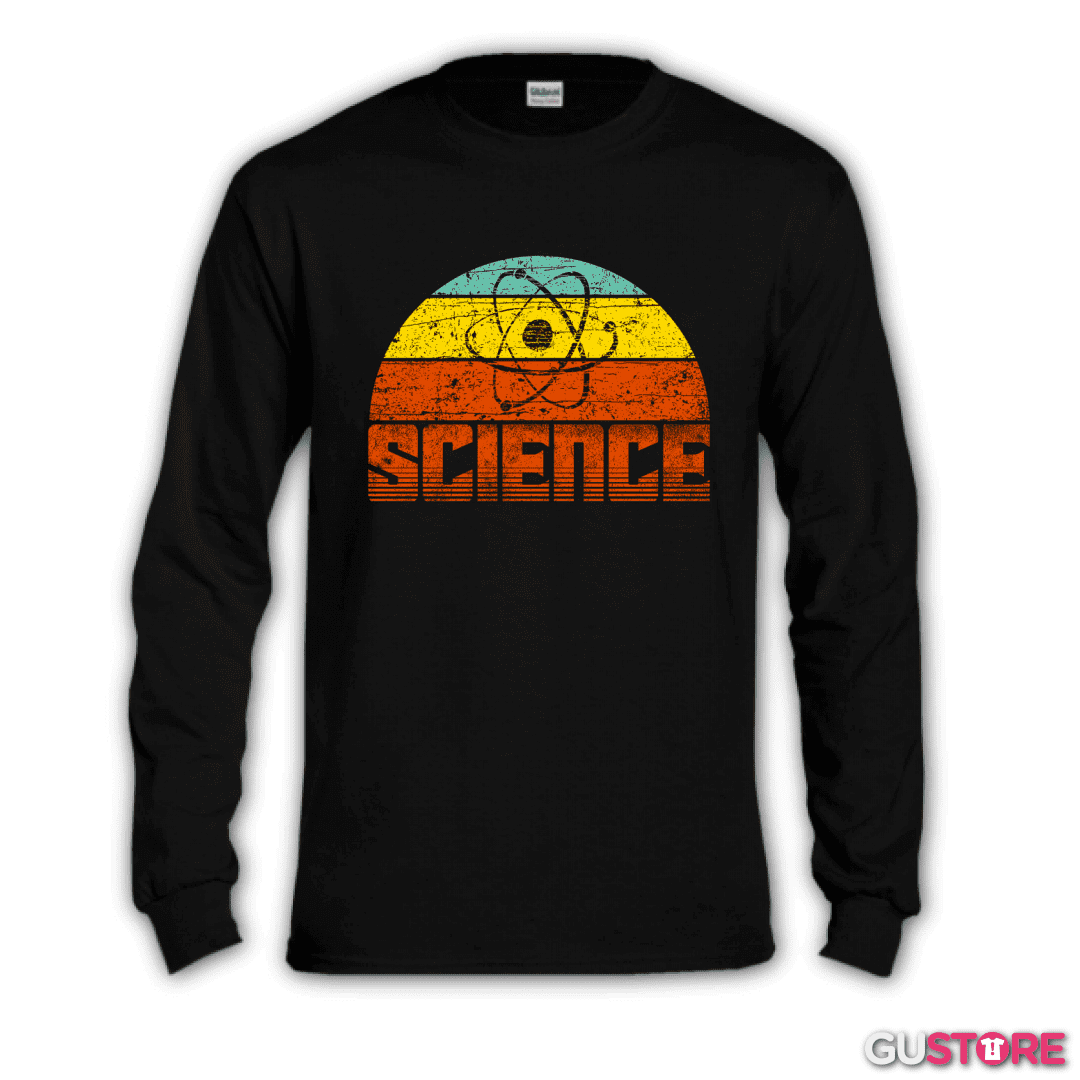 Polera manga larga Science