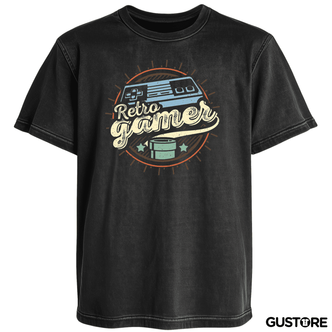Polera desgastada New Retro gamer