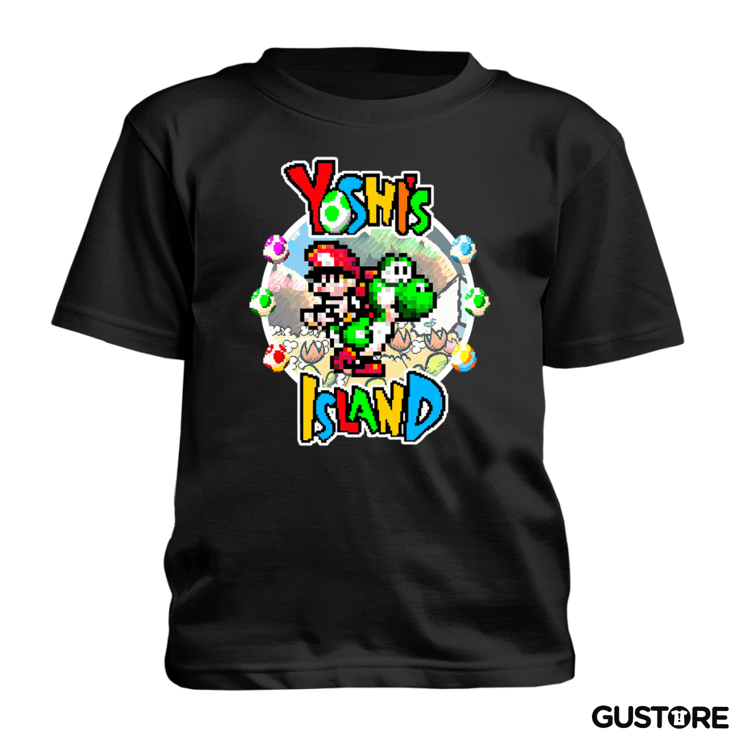 Polera de niño Yoshi Island