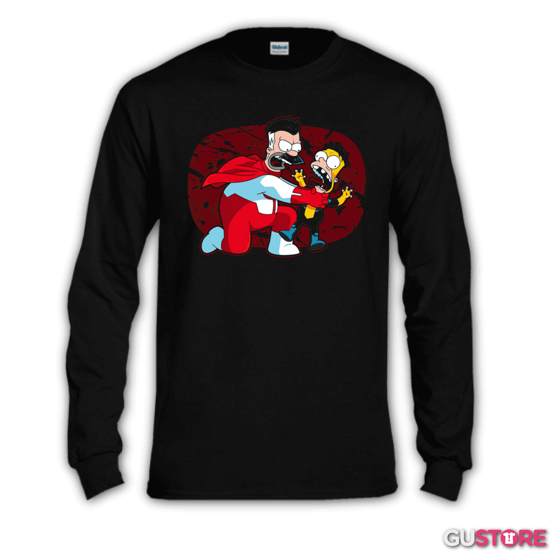 Polera manga larga Omnimero vs bartsible