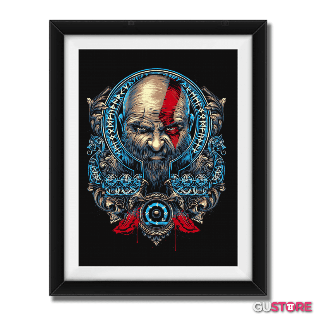Cuadro decorativo Kratos Nordico