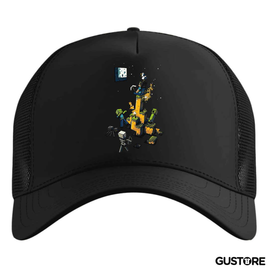 Gorro Minecraft artistico