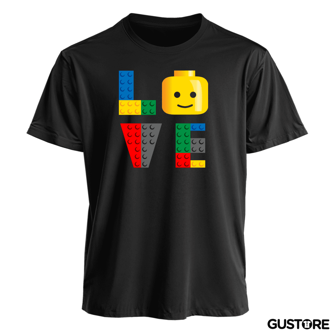 Polera Love Lego