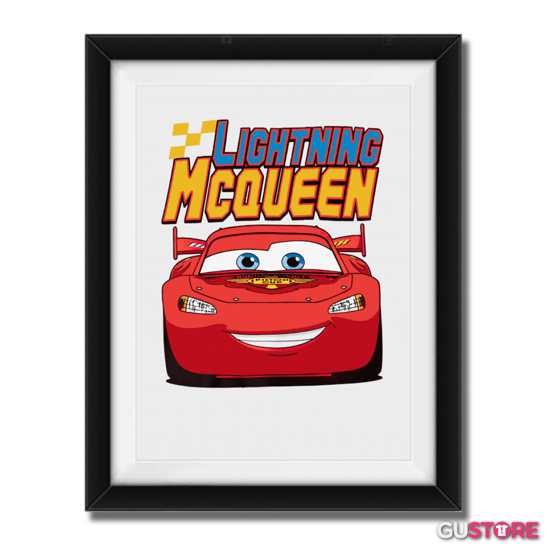 Cuadro decorativo Light mcqueen
