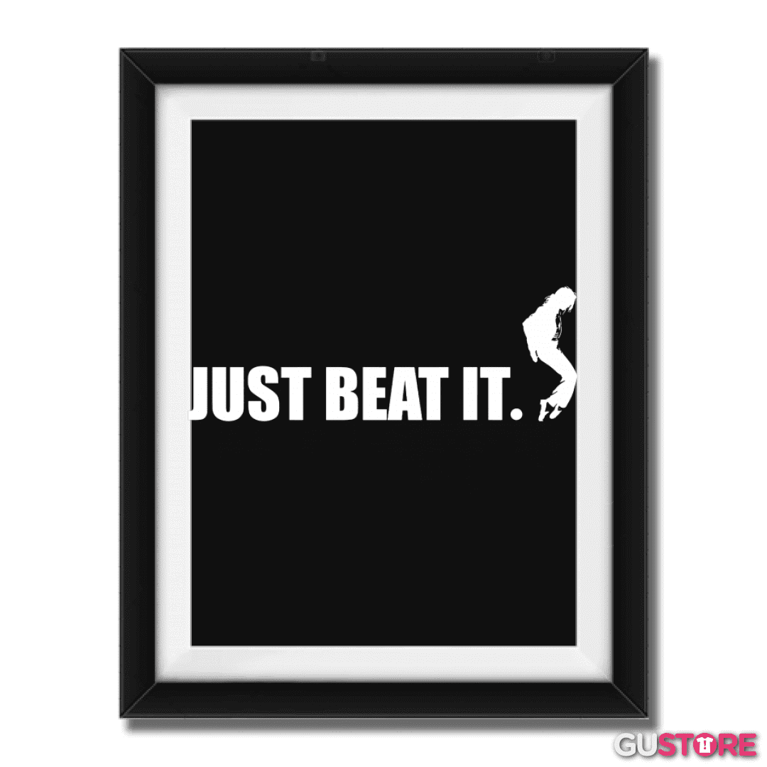 Cuadro decorativo Just beat it
