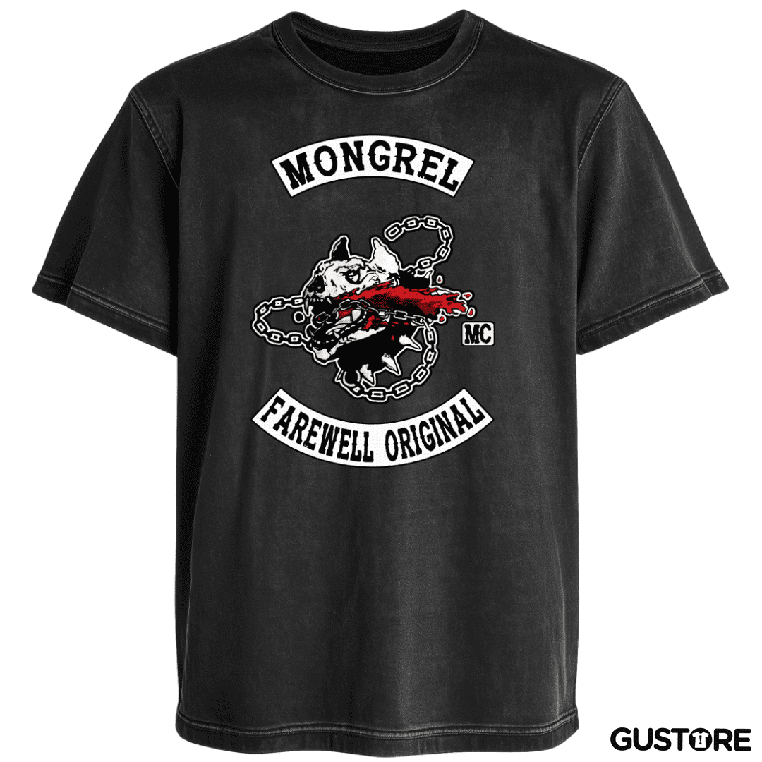 Polera desgastada Mongrel  MC