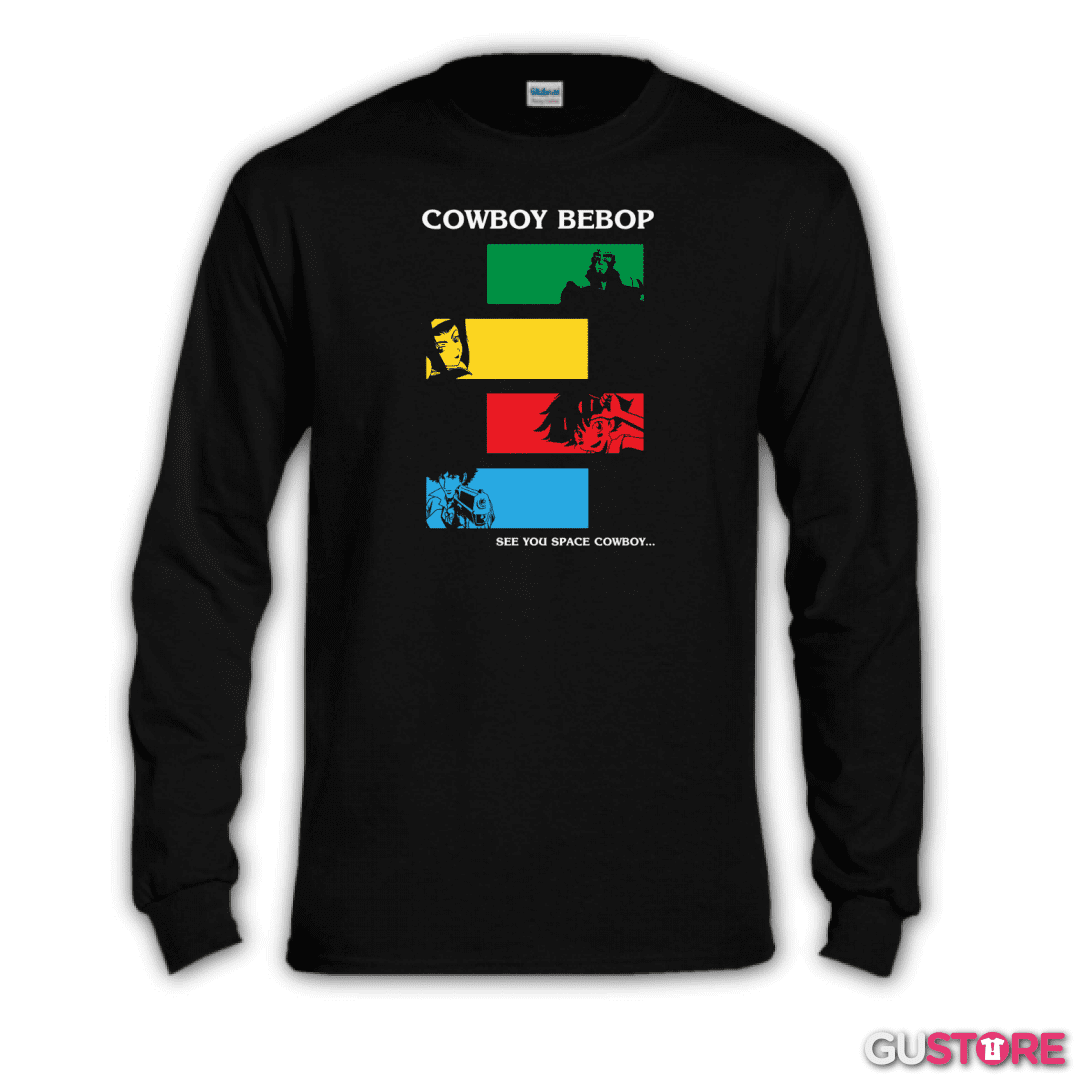 Polera manga larga Cowboy bebop 3