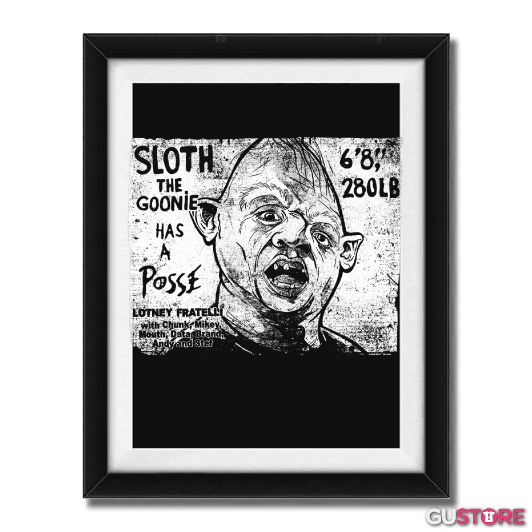 Cuadro decorativo Sloth goonies