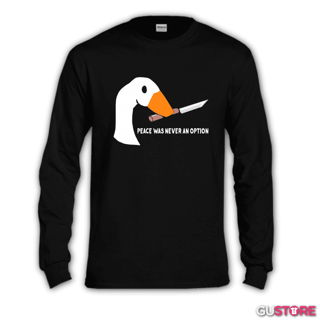 Polera manga larga peace was never an option