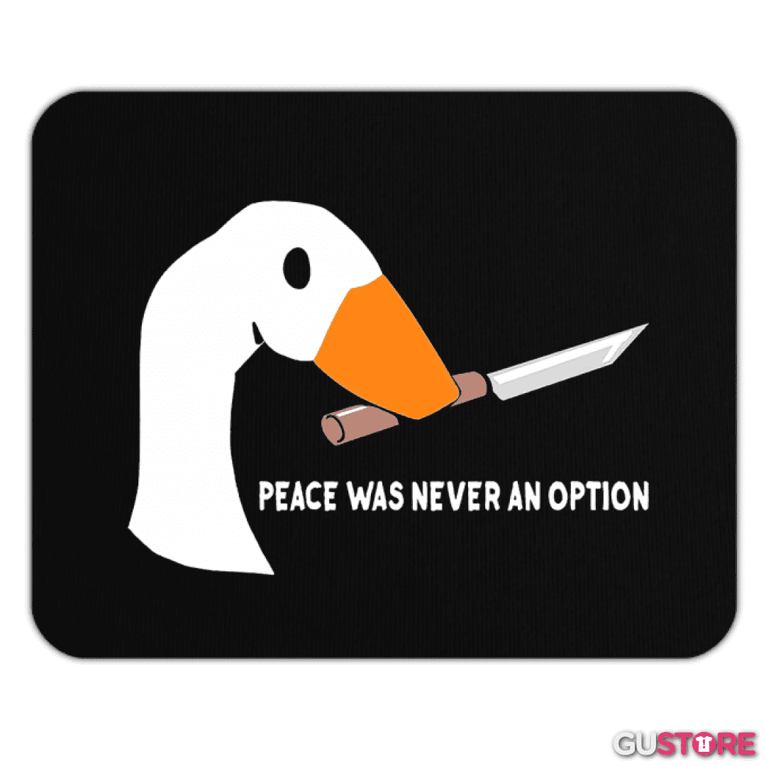 Mousepad peace was never an option