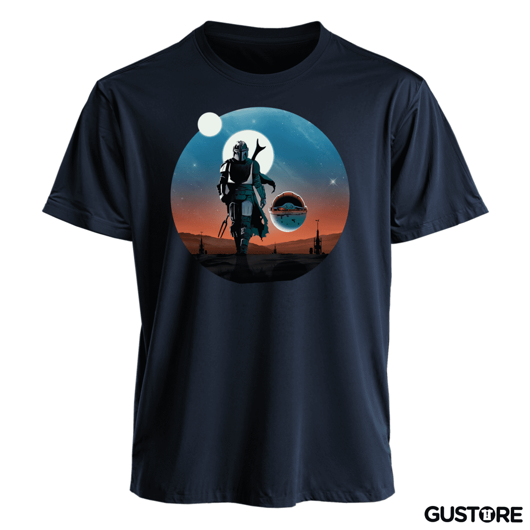 Polera El Mandalorian y el Yodita