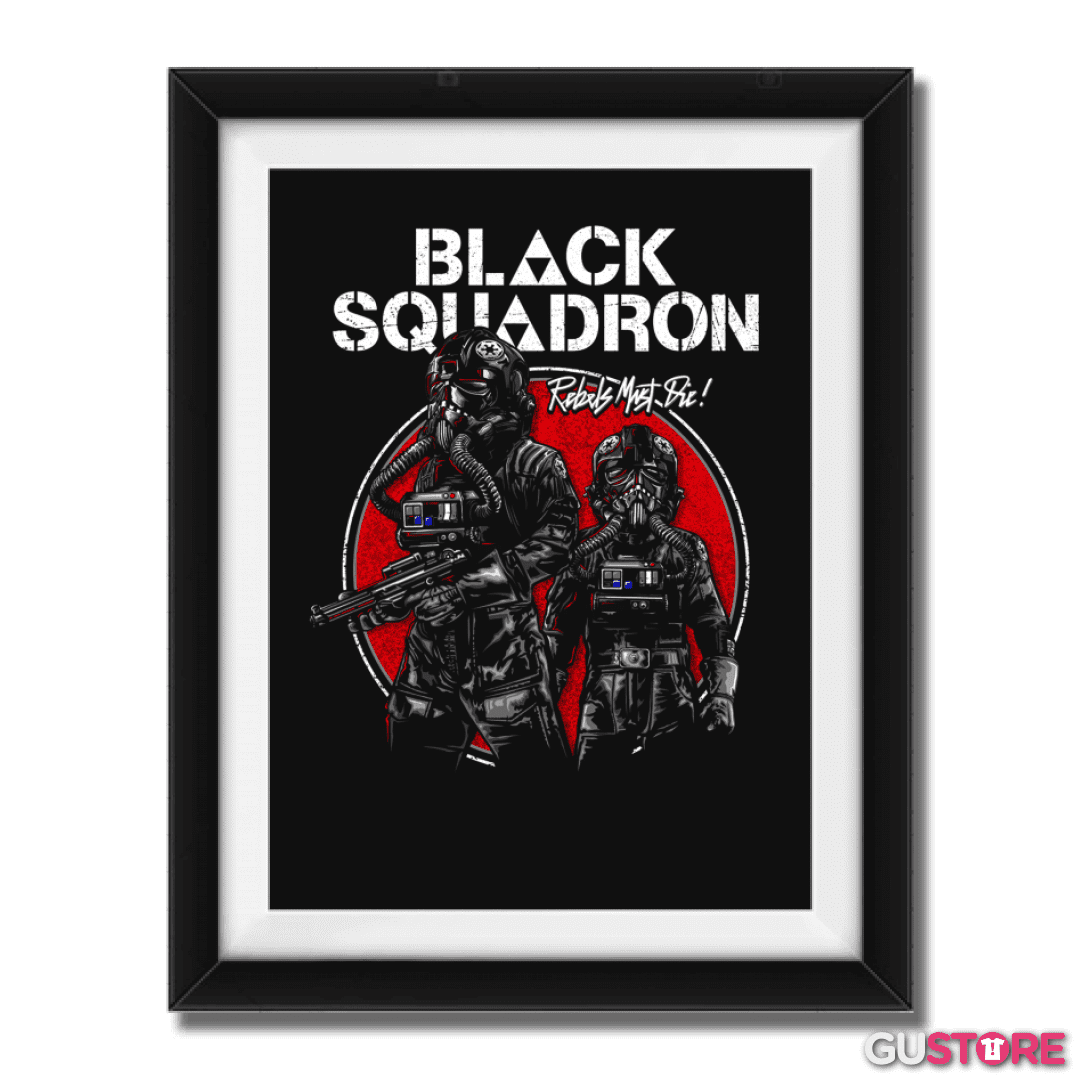 Cuadro decorativo Black squadron