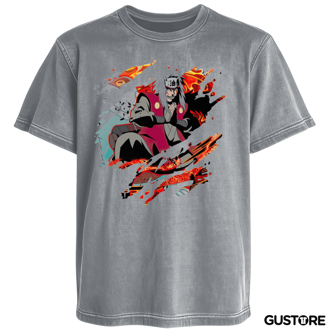Polera desgastada Jiraiya