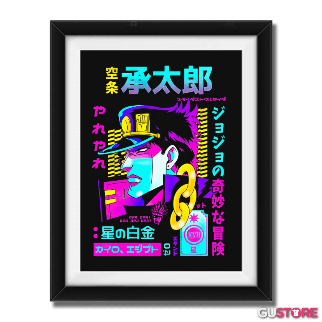 Cuadro decorativo Jotaro Stardust Crusaders