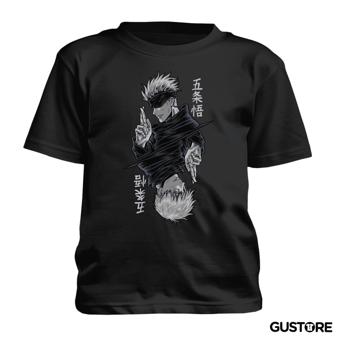 Polera de niño Satoru Gojo 
