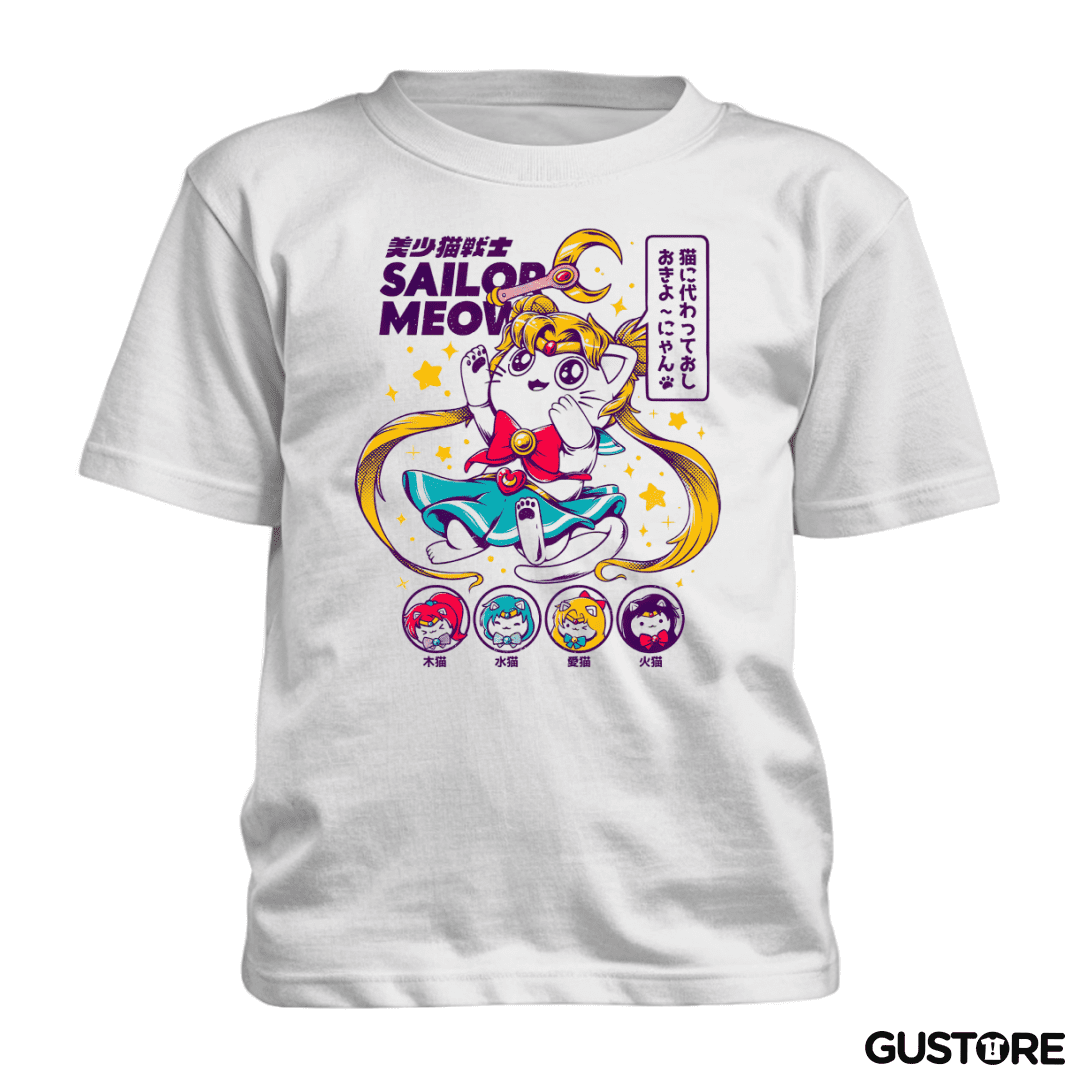 Polera de niño Sailor Meow