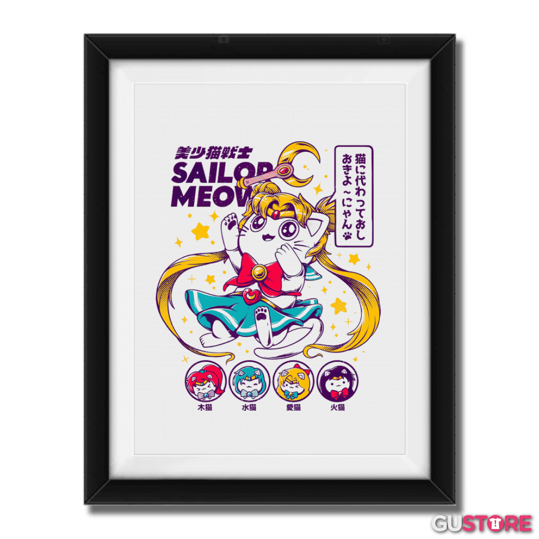 Cuadro decorativo Sailor Meow