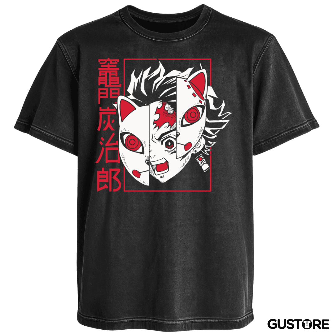 Polera desgastada Tanjiro