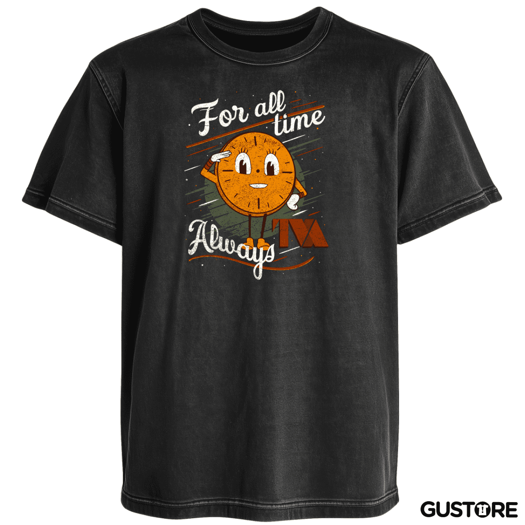 Polera desgastada For all time always