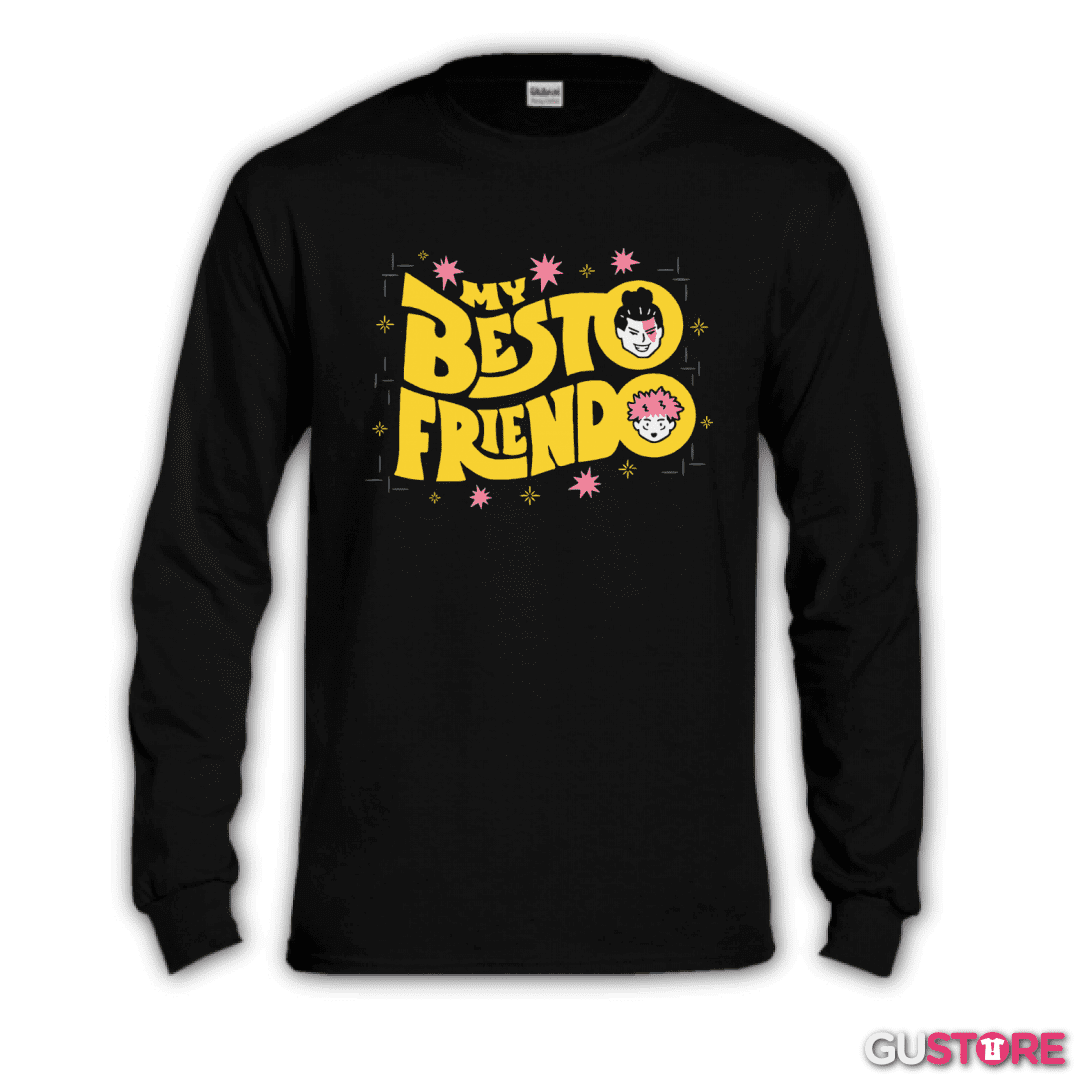 Polera manga larga My Besto Friendo